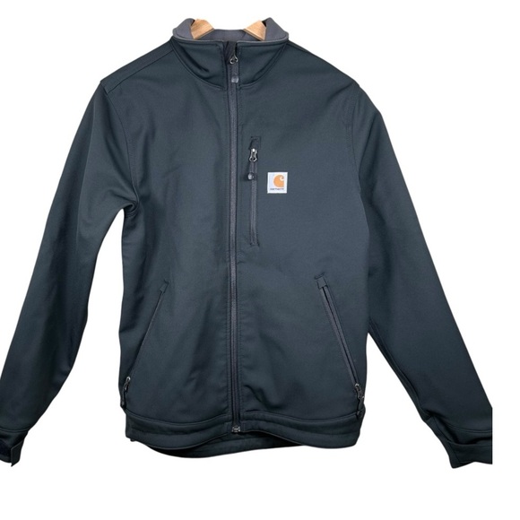 CARHARTT RAIN DEFENDER® RELAXED FIT HEAVYWEIGHT SOFTSHELL JACKET - 1 WARM RATING - Picture 2 of 13